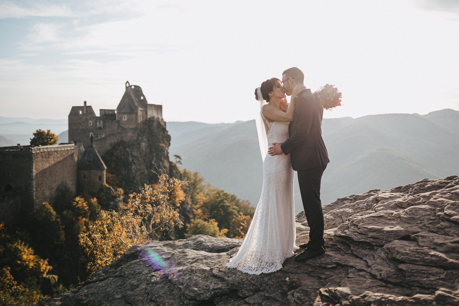 Ruine Aggstein Hochzeit Claus & Christine-16
